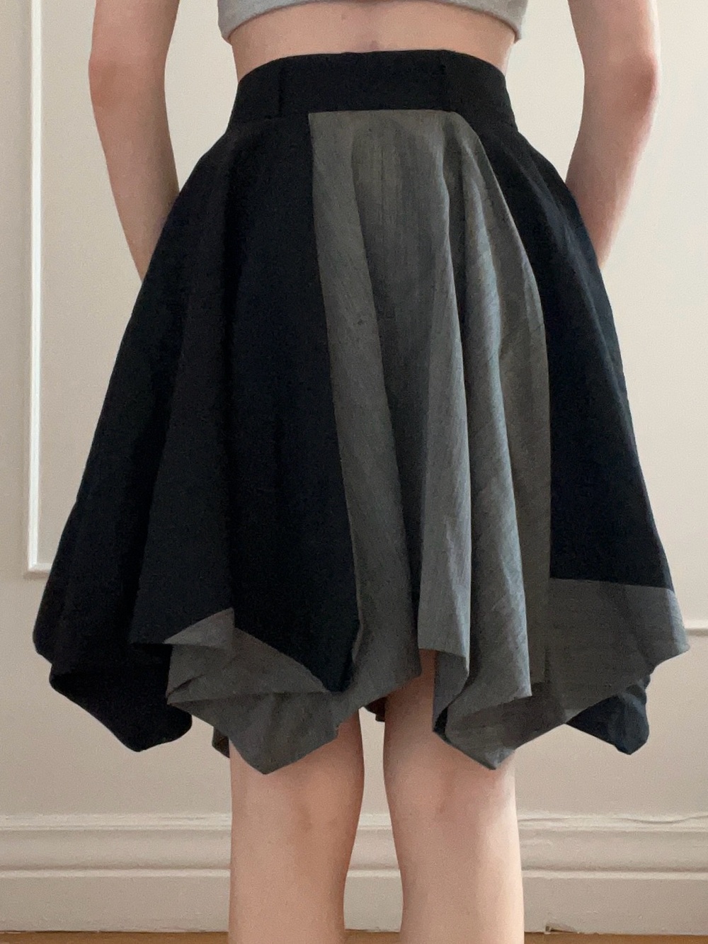 Vintage Issey Miyake from the 132 5. 2010 collection Asymmetrical Skirt - Picture 3 of 5